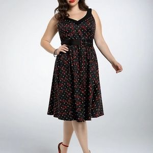Torrid skulls and sunglasses sz 20 dress